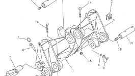 Втулка 362-B41-1151 Komatsu