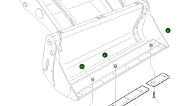 Гайка 801920108 Komatsu