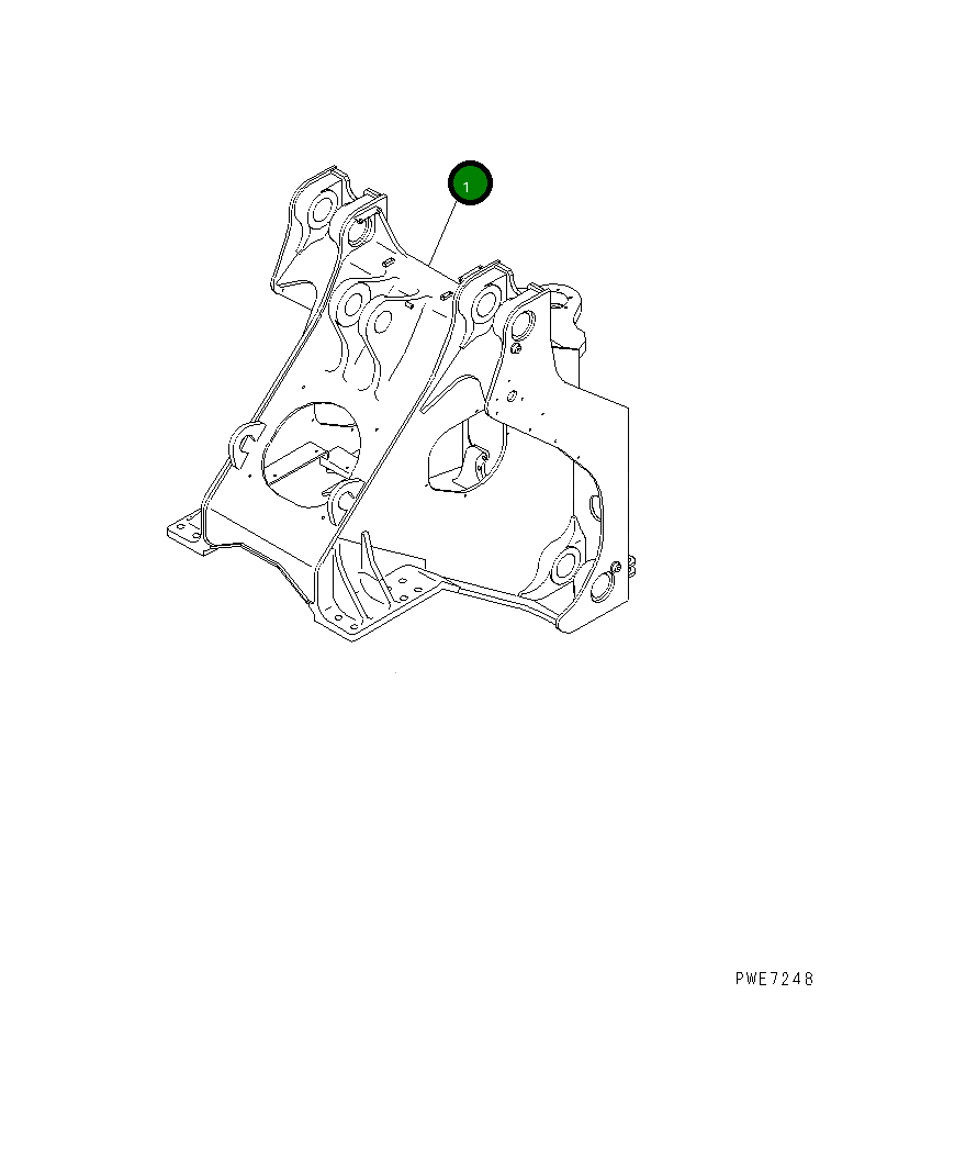 Сиденье 23B-60-14470 Komatsu