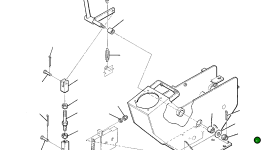 Гайка 21D-09-22140 Komatsu
