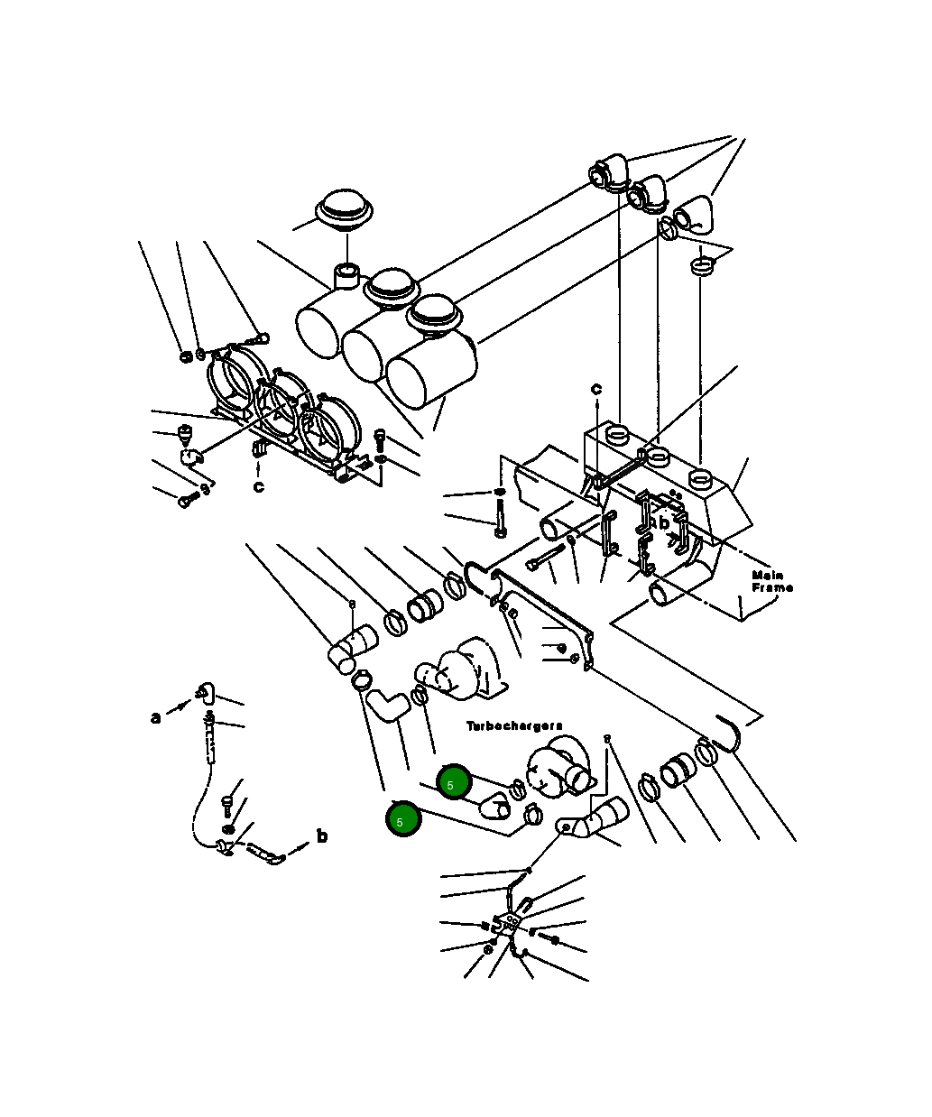 Хомут 566-09-15210 Komatsu