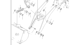 Штанга (приварная) 421-S95-3140 Komatsu