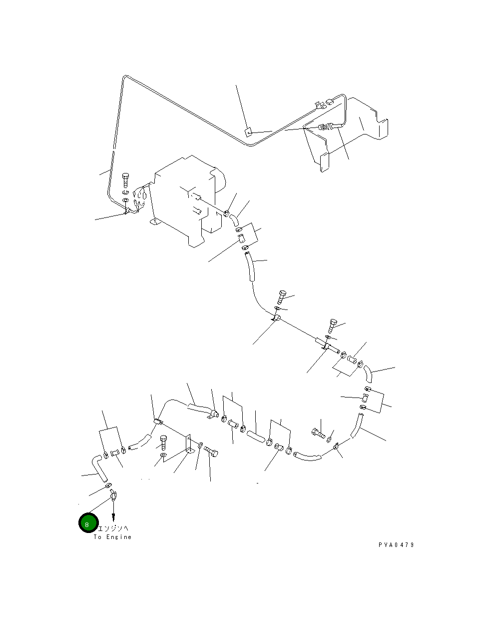 Шарнир 20R-54-19120 Komatsu