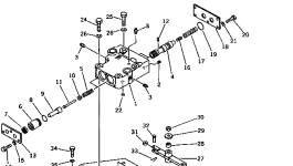Шток 120-40-32120 Komatsu