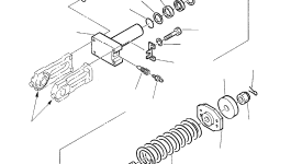 Шток 200329092 Komatsu