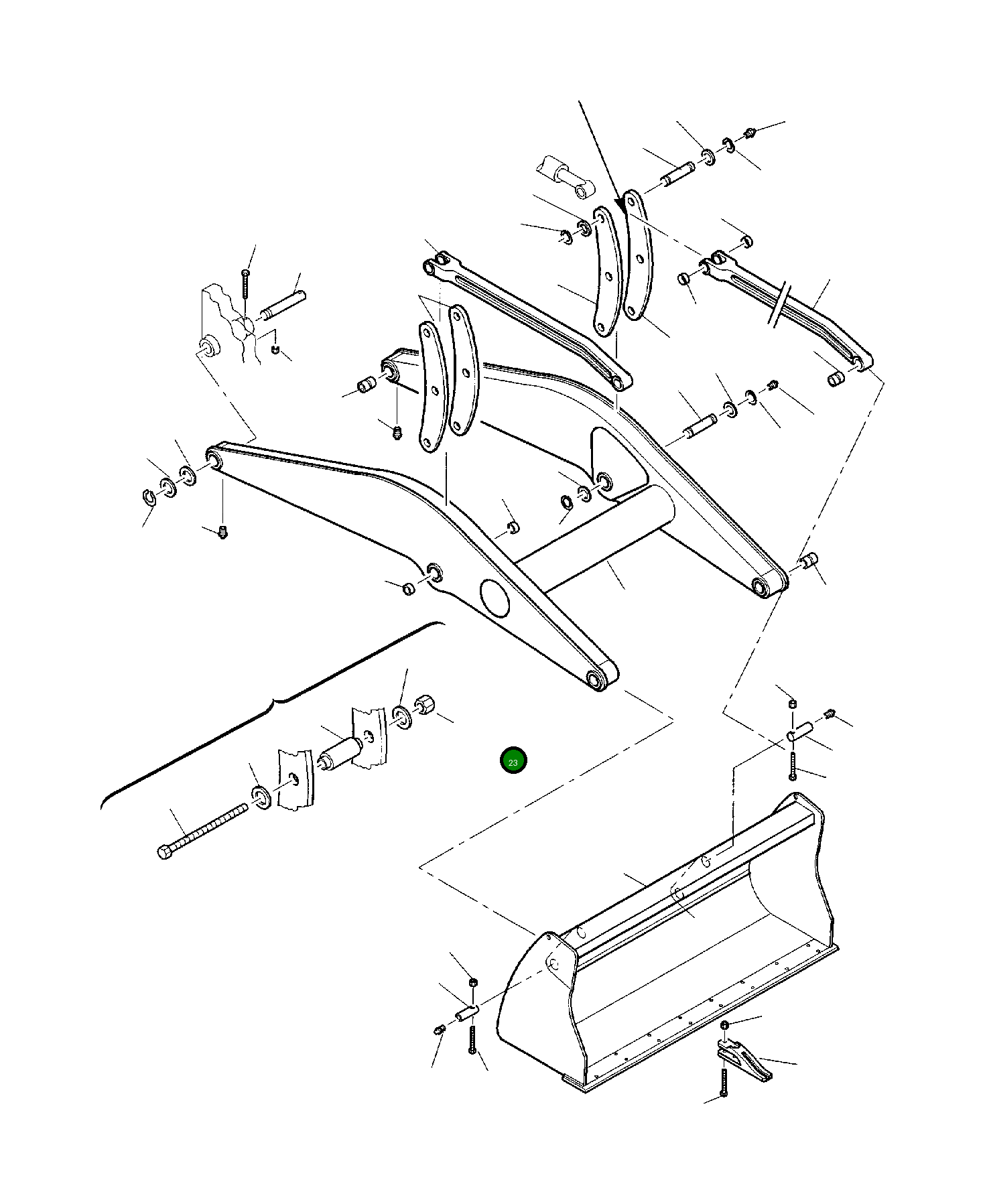 Гайка 801880224 Komatsu