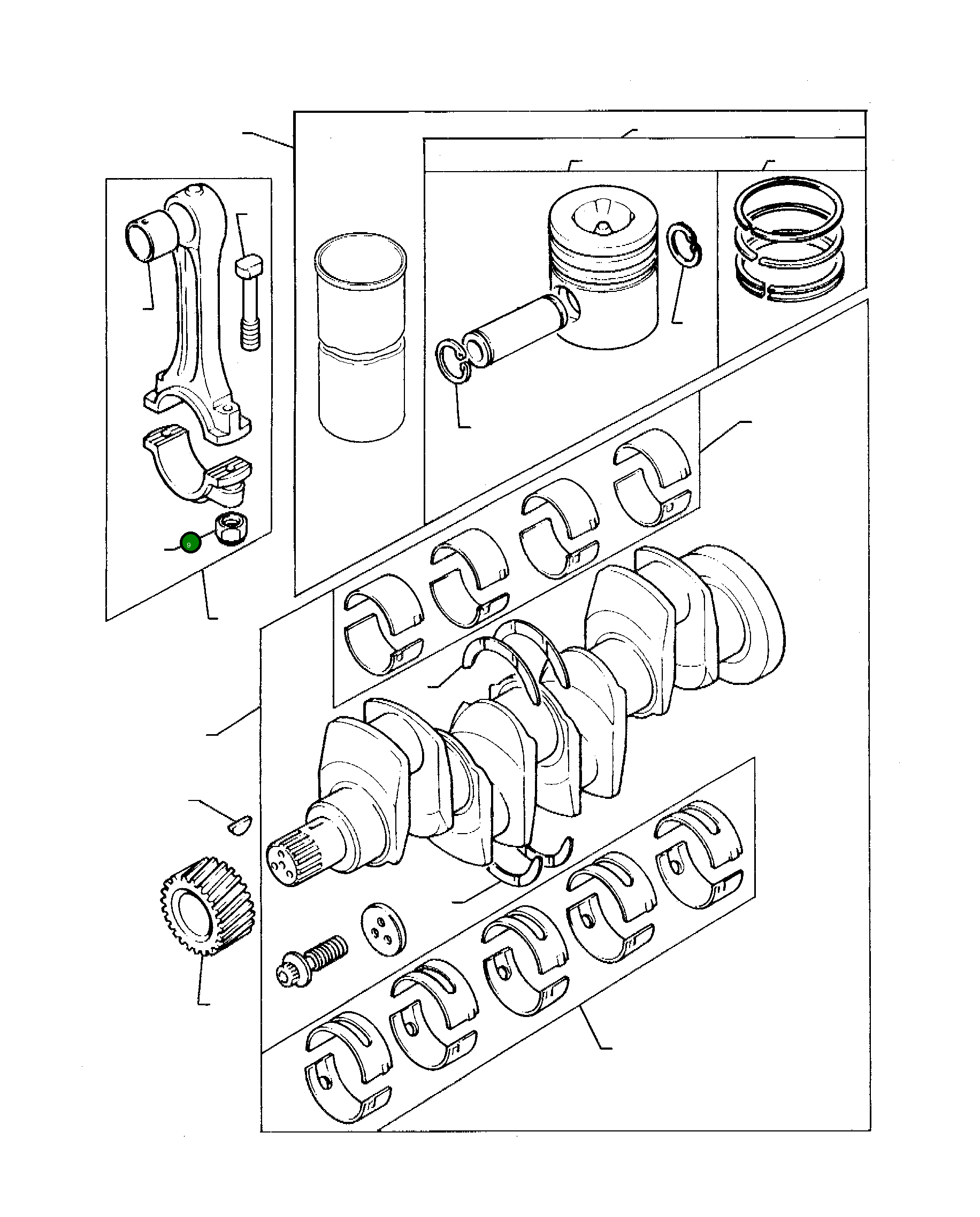 Гайка P33221328 Komatsu