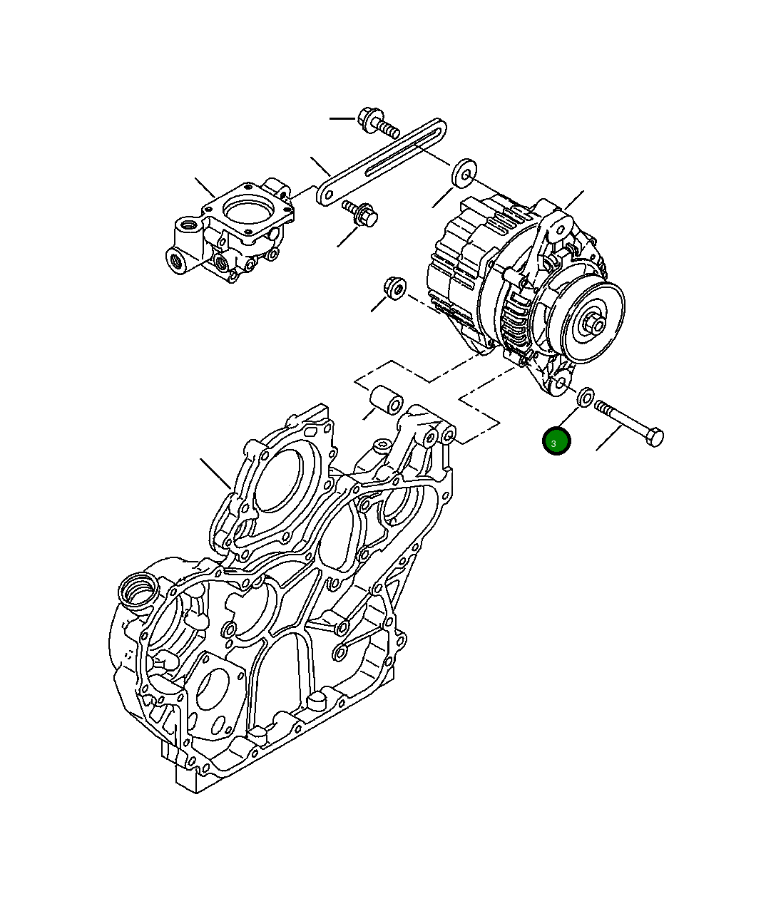 Шайба YM221371-00000 Komatsu
