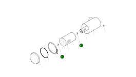 Гайка P77-5455 Komatsu