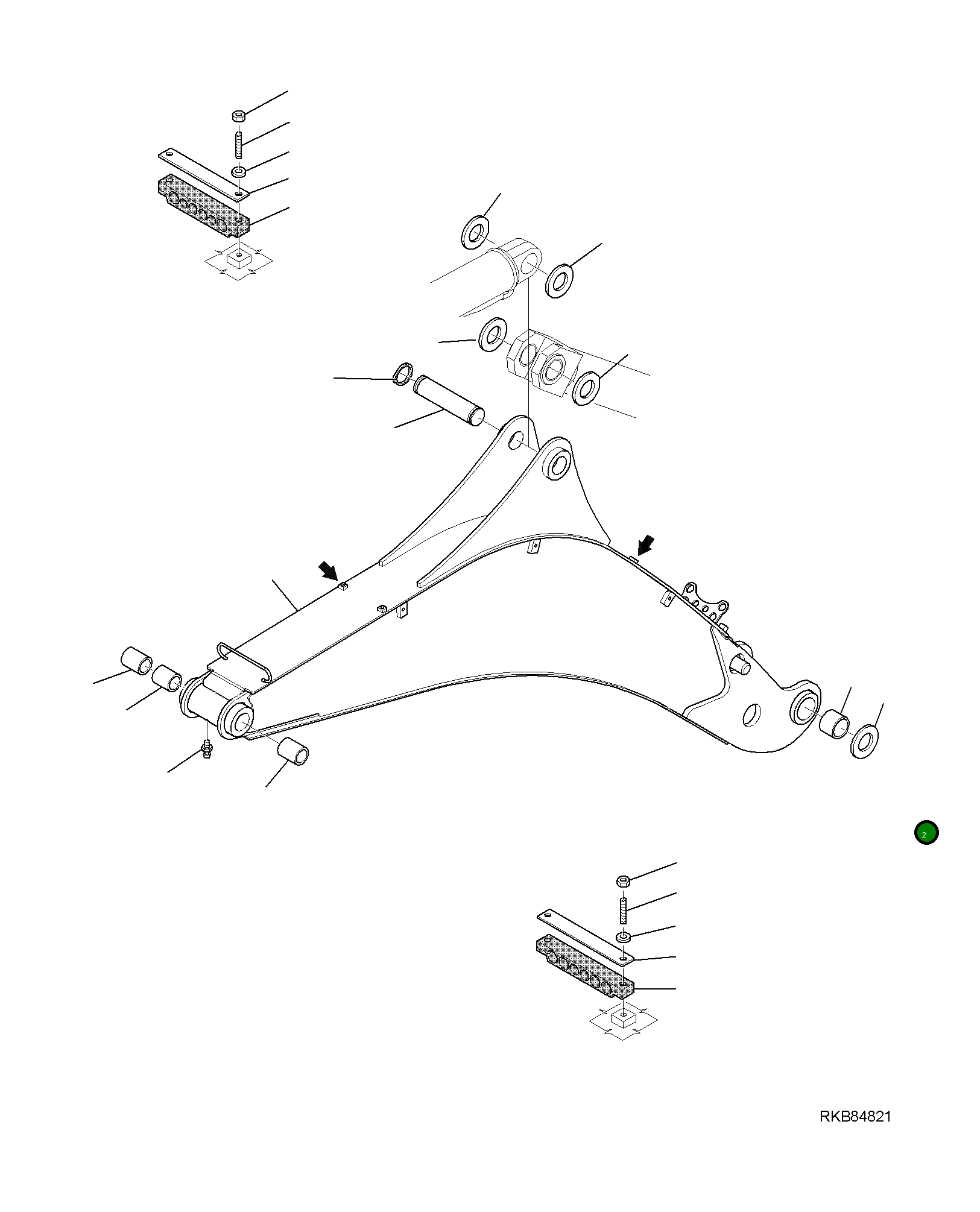 Втулка 42N-856-1170 Komatsu