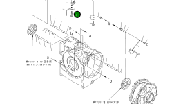 Шарнир 17A-22-17180 Komatsu