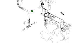 Шланг в сборе NW 12x450 lg 643 808 40 Komatsu