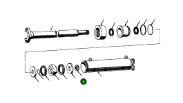 Стопорная гайка 1285 860 H1 Komatsu