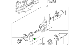 Шариковый подшипник 171008-77740 Komatsu