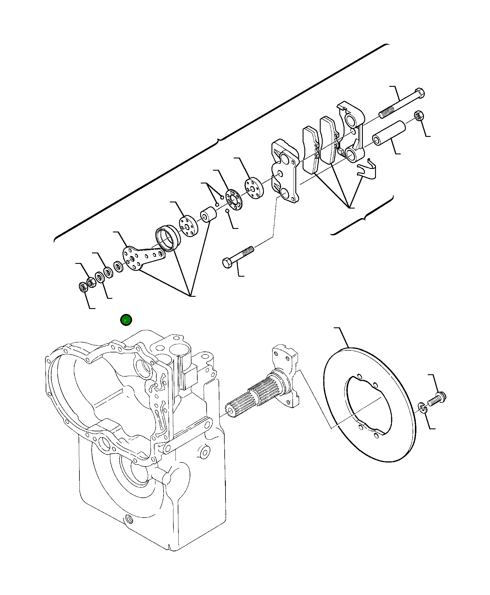 Шайба CK4203436 Komatsu