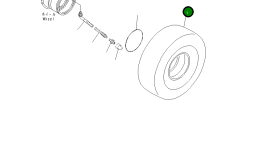 Шина 421-X55-3120 Komatsu