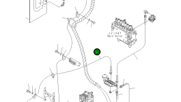 Шланг 1100MM 20Y-62-24871 Komatsu