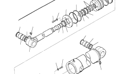 Гидроцилиндр отвала, в сборе 21D-61-15101 Komatsu