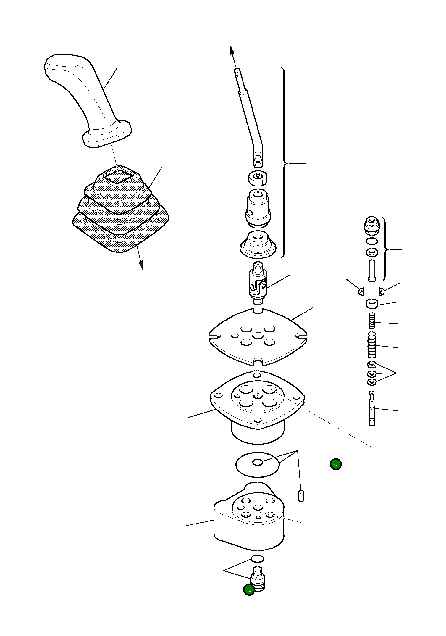 Комплект 844200072 Komatsu
