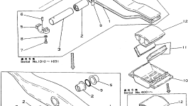 Опора 195-50-11131 Komatsu