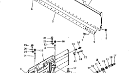 Отвал 10G-Z46-1100 Komatsu
