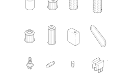 Фильтр топливный 2474-9023A Komatsu