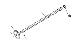 Упорный подшипник 1238 902 H1 Komatsu