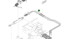 Шланг PF3/8-920L DS2053872 Komatsu