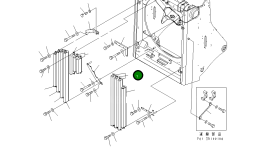 Отвал 195-862-7620 Komatsu