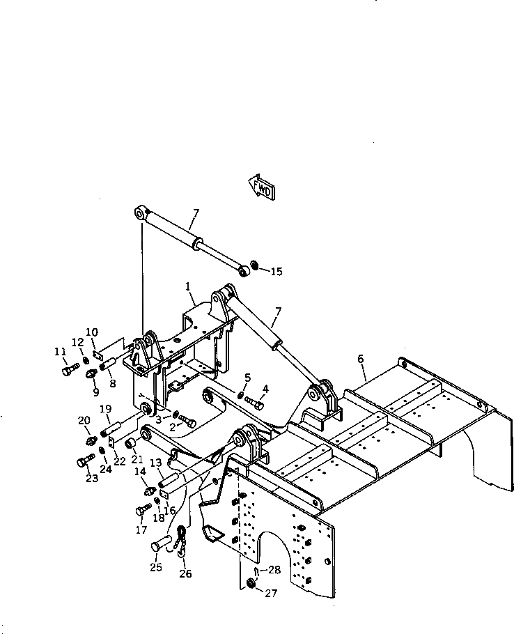 Шайба KZ10-01-2150 Komatsu