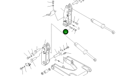 Шпилька 195-78-11270 Komatsu