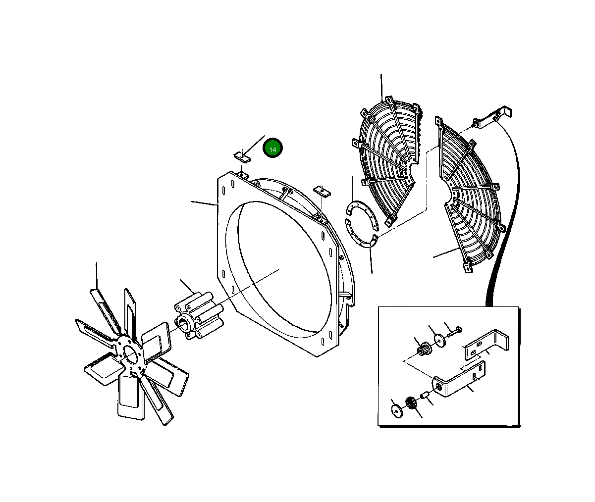 Резьбонарезная штанга 3/8NC 602 792 C1 Komatsu