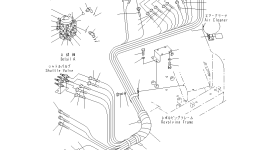 Шланг 700MM,BROWN-YELLOW 201-62-74560 Komatsu
