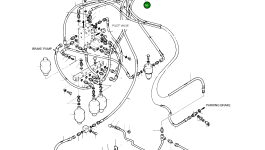 Шланг PF3/8"920L 2184-1060D71 Komatsu