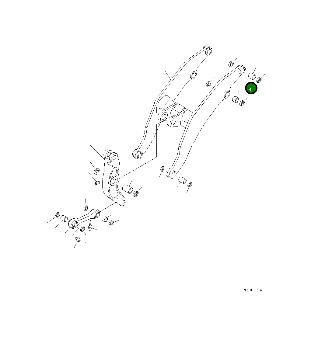 Втулка 425-70-11871 Komatsu