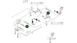 Шланг 1100MM 20Y-62-22940 Komatsu
