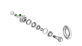 Шайба 0730 160 726 Komatsu