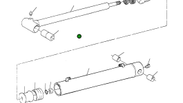 Шток UE2700472 Komatsu