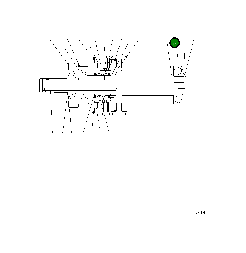 Шариковый подшипник DC8111352160 Komatsu