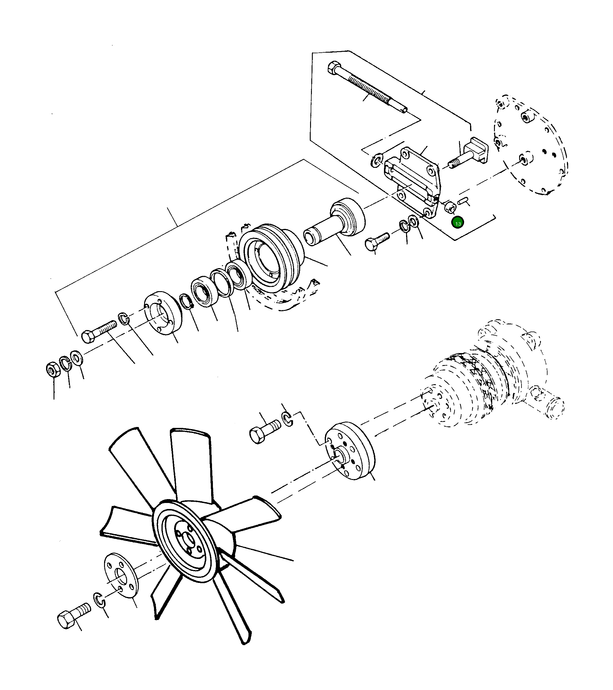 Втулка 4908627M1 Komatsu