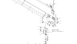 Отвал, правый 416-907-1130 Komatsu