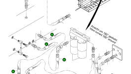 Шланг в сборе с огнезащитным покрытием, DN 20x3000 518 208 98 Komatsu