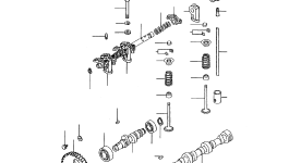 Контргайка тонкая MF430724 Komatsu