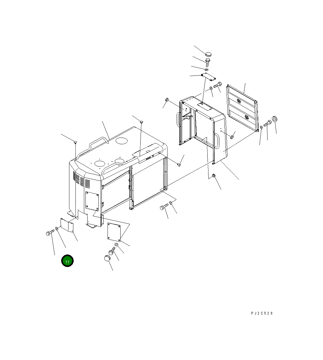 Шайба 424-09-12650 Komatsu