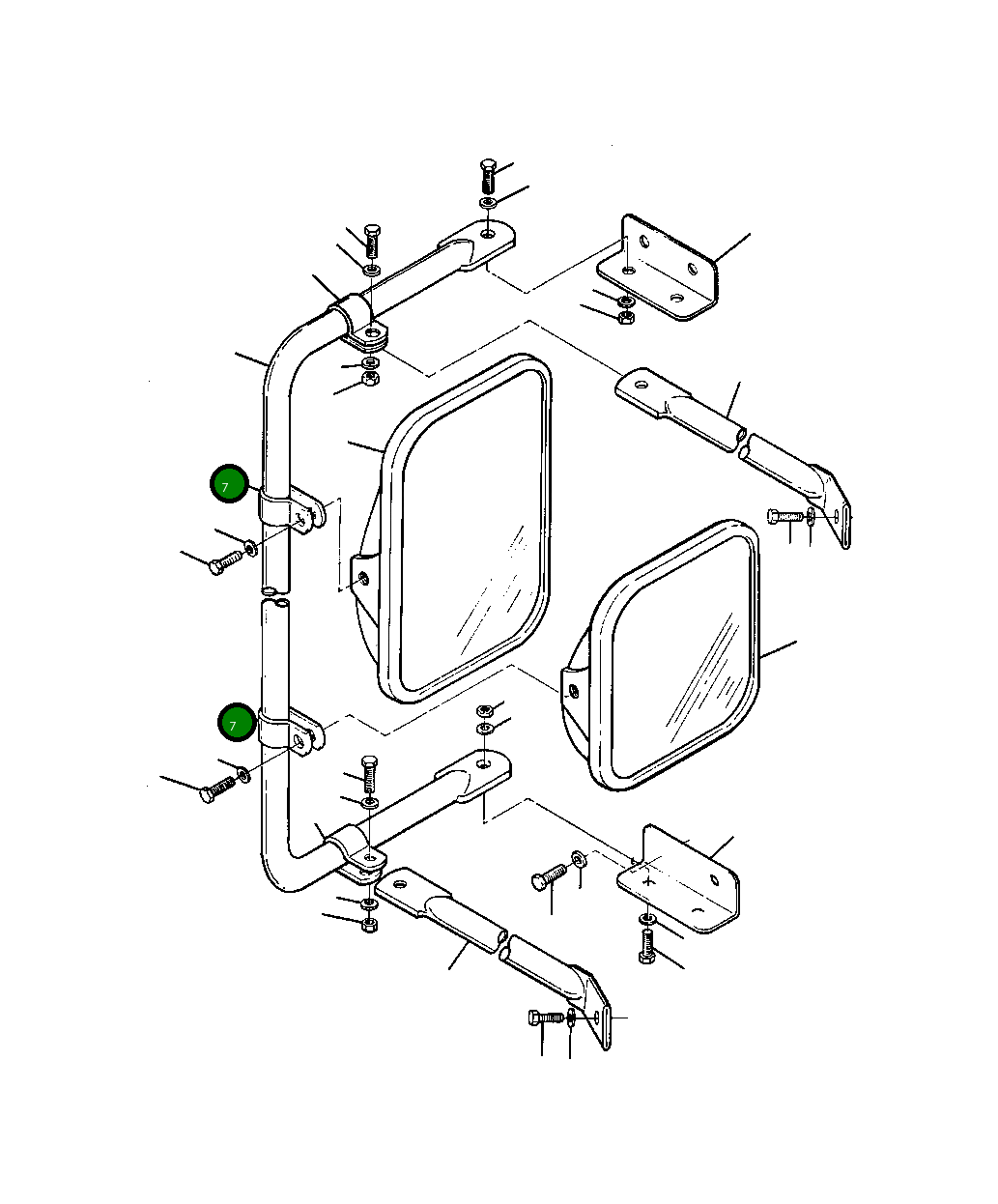 Хомут 664 915 C1 Komatsu