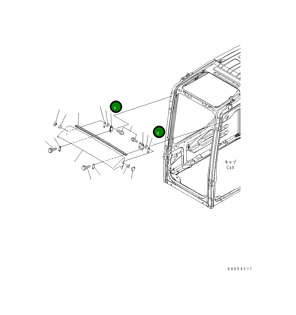 Шайба 20Y-53-K1130 Komatsu