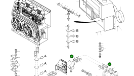 Шланг в сборе DN 12x2850 951 113 40 Komatsu