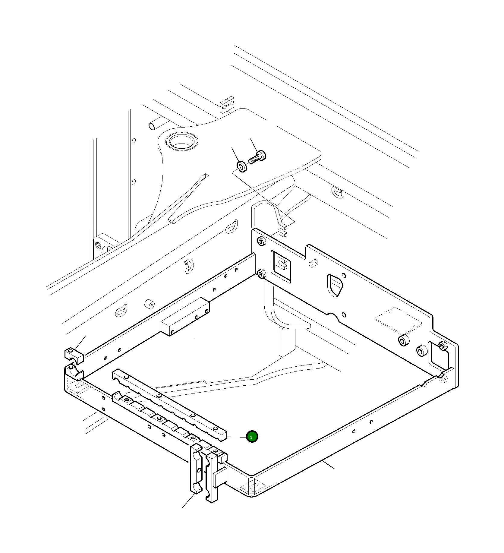 Хомут 42N-43-12A60 Komatsu
