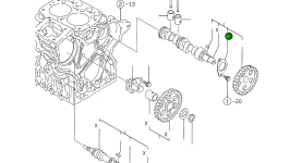 Упорный подшипник 119620-02450 Komatsu