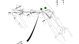 Шланг PF3/4-2150L 2184-1196D11 Komatsu